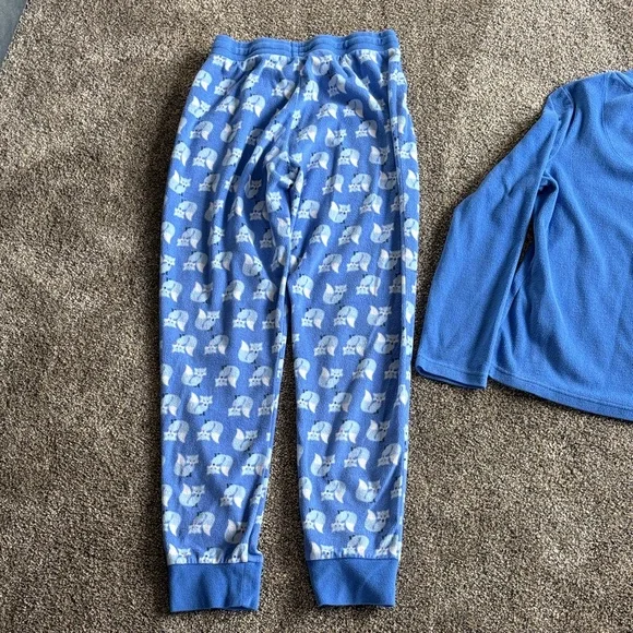 Women's Blue Pajama Set - Picture 6 of 8